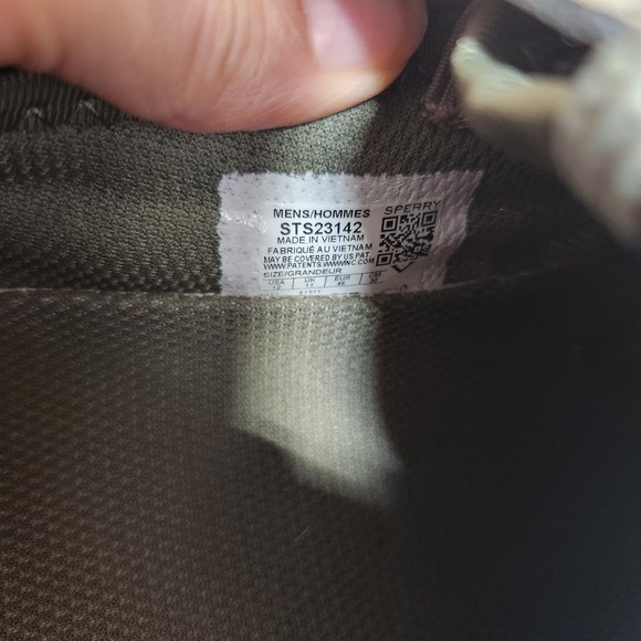 Mens Sperry  7 Seas  Sport  Cupsoles Fishing Tan And Green Water Shoes Summer - Picture 5 of 10